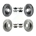 thumbnail image 1 of Transit Auto Front Rear Disc Brake Rotors and Ceramic Pads Kit for Car 2005-2006 Mazda Tribute 2.3L K8T-100911, 1 of 11