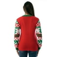 thumbnail image 2 of #followme Womens Ugly Christmas Sweater - Sweaters for Women (Red - Christmas Tree, Large), 2 of 2