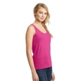 thumbnail image 4 of District Juniors The Concert Tank-L (Dark Fuchsia), 4 of 6