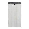 thumbnail image 4 of Bowery Hill Transitional Wood Expandable Home Bar in White Oak, 4 of 9