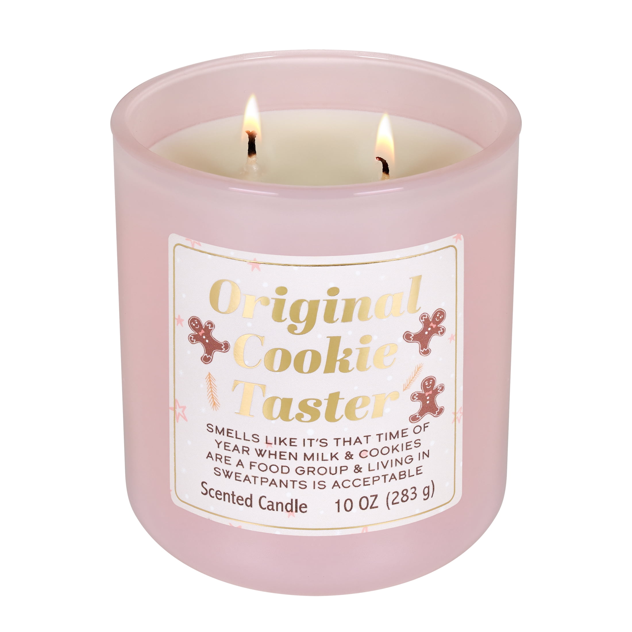 Mainstays Chocolate Chip Vanilla Cookie Scented Candle, Single-Wick, 10 oz
