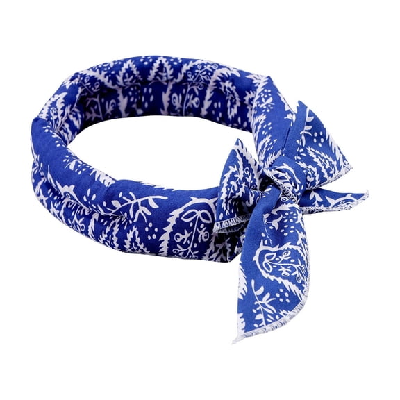 Dog Cooling Bandana, Breathable Dog Cooling Collar, Lightweight Coolings Bandana, Sweat Absorbing Coolings Scarf, for Pet Summer Supplies Blue