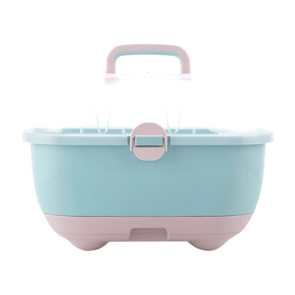 Lipstore Bottle Drying Rack Storage Box Bottle Box Tableware Box Modern with Cover Dish