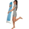 Cooling Memory Foam Full Body Pillow Extra Firm Full Shredded Memory