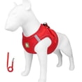 thumbnail image 5 of Pet Chest Harness, Reflective Dog Harness, Small Dog Harness and Leash Set, Mesh Dog Harness Breathable, Bright Blue Adjustable Lightweight No-Pull Step-In Vest Pet Harness with, 5 of 7