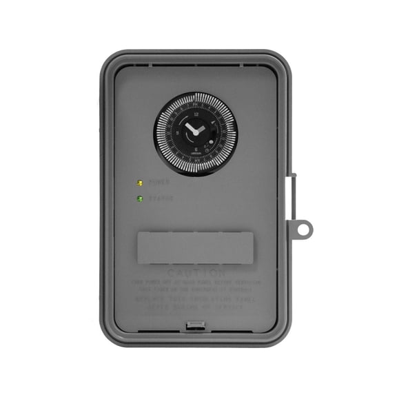 Intermatic Electromechanical Timer,24Hr,3R,40A GM40AV