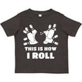 thumbnail image 3 of Inktastic How I Roll Bowling Boys or Girls Toddler T-Shirt, 3 of 5