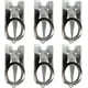 thumbnail image 1 of Tijeras plegables, 6 uds., bolsillo plegable de acero inoxidable, Mini tijeras de viaje plegables portátiles, tijeras pequeñas Fason ZJWJ767, 1 of 7