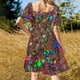 thumbnail image 5 of Vestido de manga corta con purpurina para mujer vestido de verano para mujer verano vestidos de verano para mujer, 5 of 7
