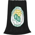 thumbnail image 2 of Norfolk A State University Logo Blanket Large Luxury Fleece Soft Anti-Static Anti-Pilling Flannel Bed Blanket, 2 of 6