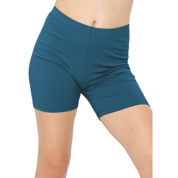 Stretch Is Comfort Premium Stretch Youth Girls Oh so Soft Biker Shorts| Child Size 4 -16