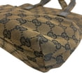 thumbnail image 4 of Pre-Owned GUCCI 1079 GG Pattern Handbag, Beige, Women's, 4 of 15