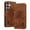 Brown, variant on Allytechgroup for Samsung Galaxy S22 Ultra Case with Credit Card Slot, RFID Blocking PU Leather Flip Wallet Case for Women Girls Shockproof Protective Case Cover for Galaxy S22 Ultra, Red
