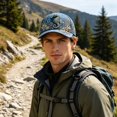 thumbnail image 3 of 3D Ocean Creatures Embroidery Cap, Adjustable Cotton Baseball Cap, Raised Embroidered Sea Animal Hat for Beach Travel(Seahorse), 3 of 3