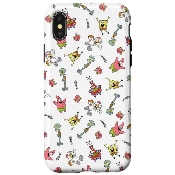 Funda para teléfono SPONGEBOB SQUAREPANTS para iPhone X/XS Toss Up