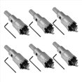 thumbnail image 2 of 6PCS Tungsten Carbide Hole Saw Stainless Steel/Metal Hole Opener, 2 of 5