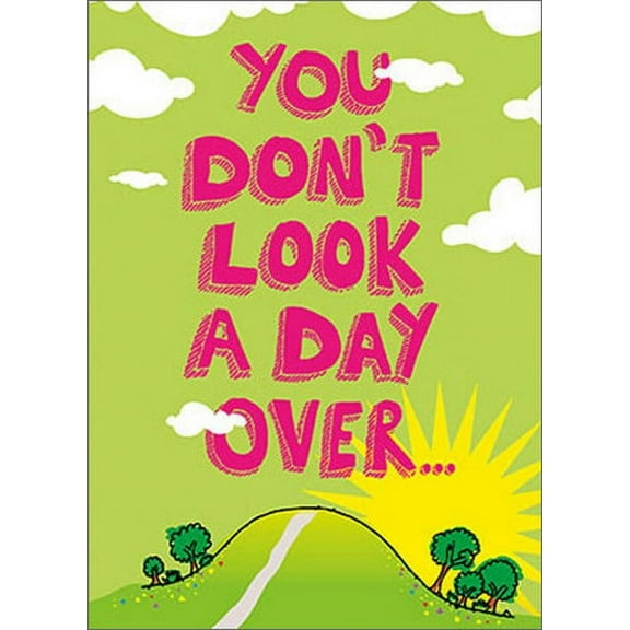 Avanti Press Over The Hill A*Press Birthday Card