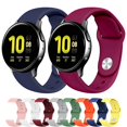 thumbnail image 2 of Adecuado Para Galaxy active 2 Hebilla De Marcha Atrás Monocromática Correa De Silicona 18/20/22 Mm Reloj Con Interior Deportiva, 2 of 4