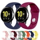 thumbnail image 2 of Adecuado Para Galaxy active 2 Hebilla De Marcha Atrás Monocromática Correa De Silicona 18/20/22 Mm Reloj Con Interior Deportiva, 2 of 4
