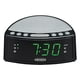 thumbnail image 2 of JENSEN JCR-160 JCR-160 Radio reloj despertador digital AM/FM doble, negro, 2 of 5