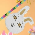 thumbnail image 4 of 1 juego de piñata de conejo de Pascua única con borla, bonitos suministros para fiestas de Pascua, piñata de conejo para fiestas temáticas de animales, decoración para fiestas de cumpleaños, 4 of 7