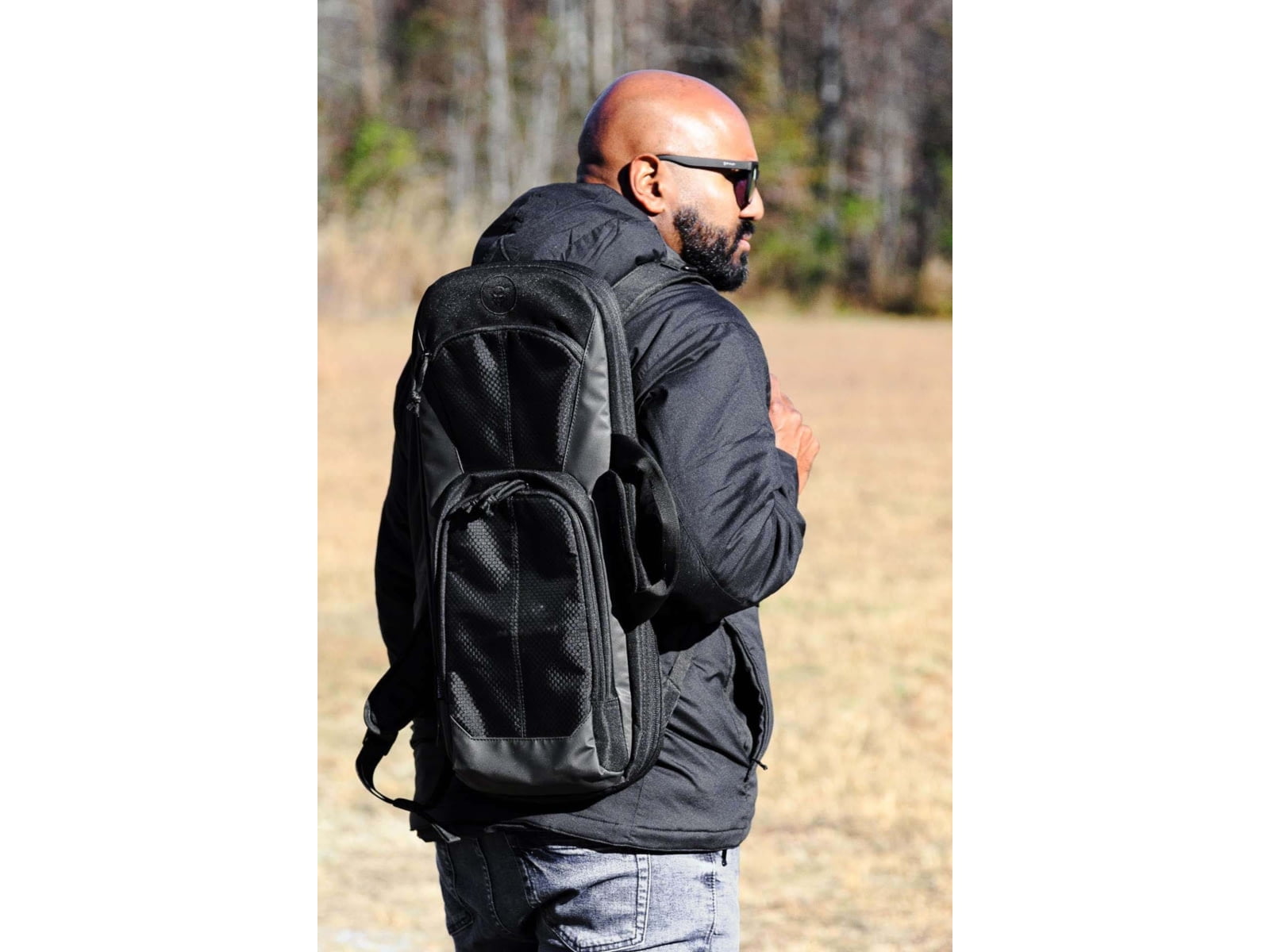 Trailblazer Firearms Pivot Rifle Custom Backpack, Black