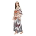 thumbnail image 3 of Oussum Women Plus Size Kaftans Dresses Long Maxi Dress Bohemian Caftans Loose Kimono Online, 3 of 7
