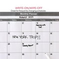 thumbnail image 3 of Staples 24" x 36" Monthly Dry-Erase Wall Calendar Reversible White/Gray (ST60365-22), 3 of 7