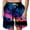 Dark Blue, variant on Njoeus Men's Swim Trunks Swimsuit Mens Fashion 3D Print Swim Board Short Bathing Suit Men Hawaiian Beach Shorts with Pockets Elastic Waist S-6XL (Available in Big & Tall Size)