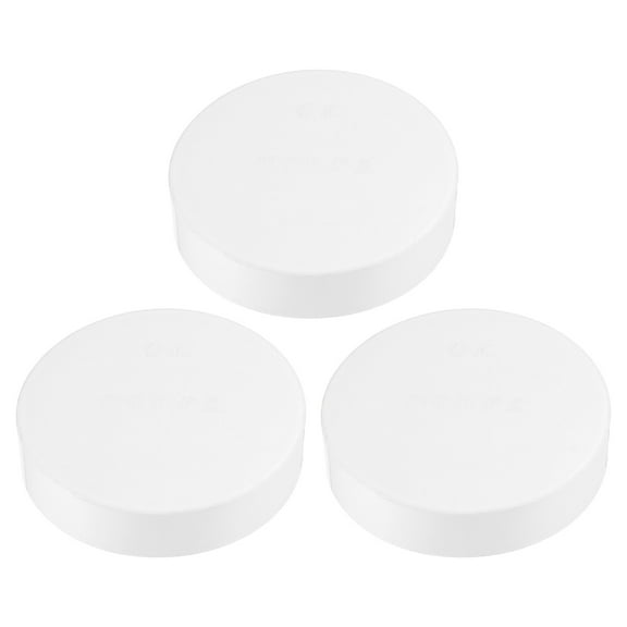 3" Pipe End Cap Fitting 3 Pack Furniture Grade Plug Coupling Socket 3.5"