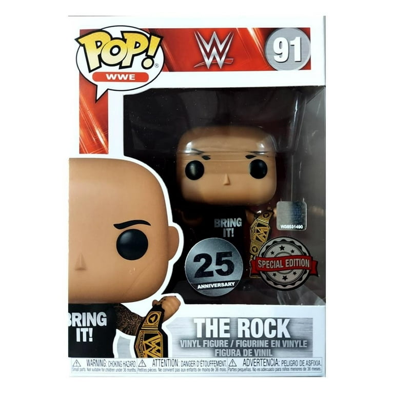 Funko Pop! WWE The Rock and Mankind Walmart Exclusive 2 Pack - US