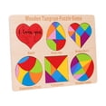 thumbnail image 3 of Juego de rompecabezas Tangram de madera perfecl juguete 6 en 1 regalo de cumpleaños para niños de 4 a 8 años, 3 of 8