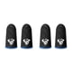 thumbnail image 1 of Sidaley 10 piezas Juego móvil Mangas para los dedos Guantes de pantalla táctil sensibles Antihuellas Fundas ultrafinas portátiles Azul tipo 2 Azul Tipo 2 2piezas, 1 of 5