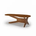 thumbnail image 5 of Camaflexi Mid Century Coffee Table, Solid Pine Wood Living Room Coffee Table, Castanho, 5 of 7