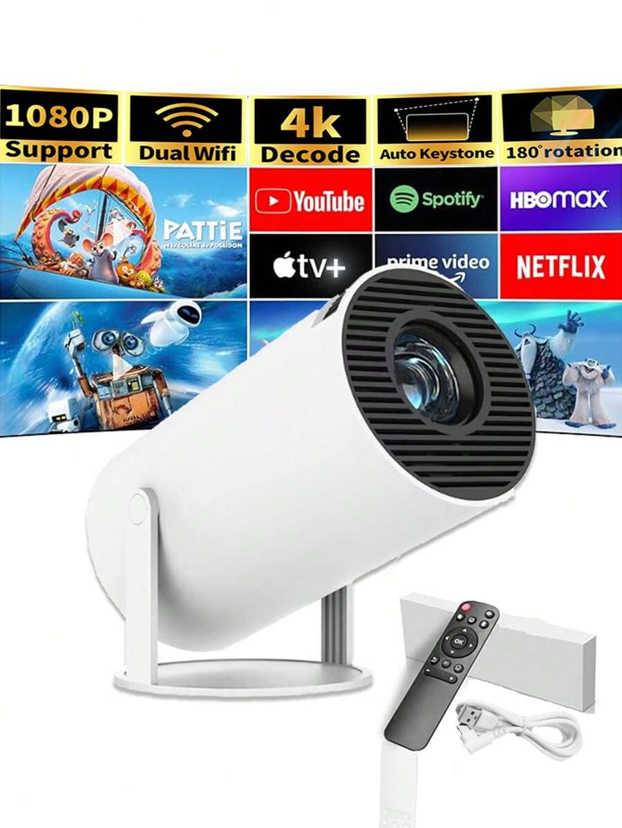 VANKYO GO200 Smart Wi-Fi Mini Portable Projector with Bluetooth