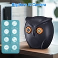 thumbnail image 4 of Set of 2 Owl-Shaped HD Security Cameras, Smart Human Detection & Discreet Alarm System, Wireless Monitoring & USB Power, Home & Small Shop Security Camera, 4 of 8