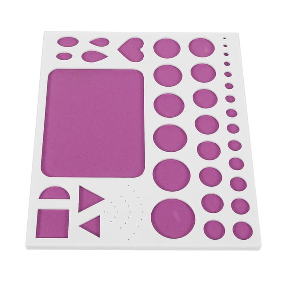 DIY Paper Quilling Board with Scrapbooking Template and Mould Tool for Paper Quilling Craft