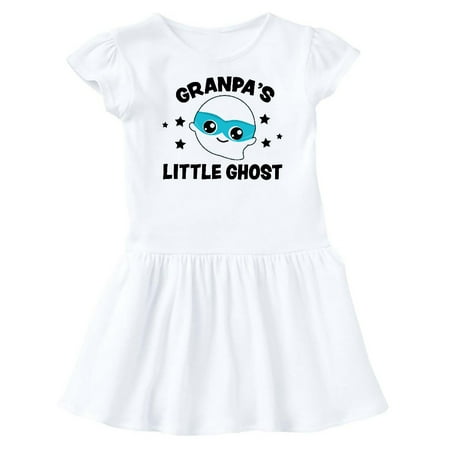 

Inktastic Cute Granpa s Little Ghost with Stars Gift Baby Girl Dress
