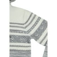 thumbnail image 4 of X RAY JEANS Mens Stripe Pattern Hooded Sweater, Grey, 2XL, 4 of 6