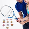 thumbnail image 4 of Lerpwige 10pack Fun Play Accessories Rackets Dampeners Lovely Tennis Dampeners, 4 of 8