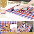 thumbnail image 4 of Independence Day American Flag Gnomes Placemats 12 x 18 inches,Seasonal Kitchen Restaurant Coffee Table Runner Set of 6 for Restaurant Kitchen Home Indoor Outdoor Party, 4 of 6