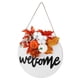thumbnail image 4 of Letrero Redondo De Madera Para Puerta, Letrero Colgante Para Puerta Delantera, Respetuoso Con El Medio Ambiente, Exquisito Decorativo Para Halloween Y Navidad Ccdes Otros, 4 of 8