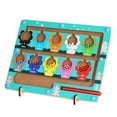 thumbnail image 3 of Magnetic Color Number Maze Wooden Color Matching Counting Puzzle Board Fine Motor Skills Training Toys For Gifts, 3 of 9