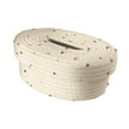 thumbnail image 3 of WeiLaiKeQi Cotton Rope Tissues Box Creative Tissue Dispenser for Office Counter Bedroom White with Dot, 3 of 9