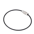 thumbnail image 4 of Cable Key Chain, Simple Design Strong And  Stainless Steel Wire Key Ring Small And Portable  For Home For Student For Adult Black,Silver,Red, 4 of 8