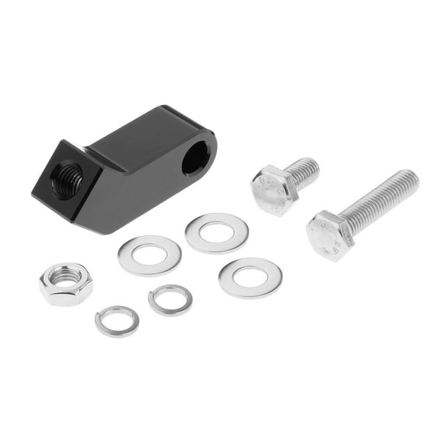 Miulika Universal 5.75 "/ 7" Motorcycle Headlight Lamp Mounting Bracket Mounting Bracket Black