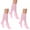 Pink, variant on Over The Calf Socks for Men and Women Fuschia 3 PAIRS Boot Socks Size 9-11