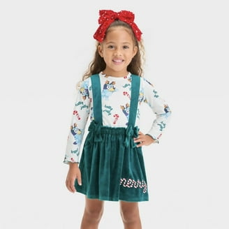 bonnie jean green santa dress Amazon.com: Bonnie Jean Girl's Christmas Dress