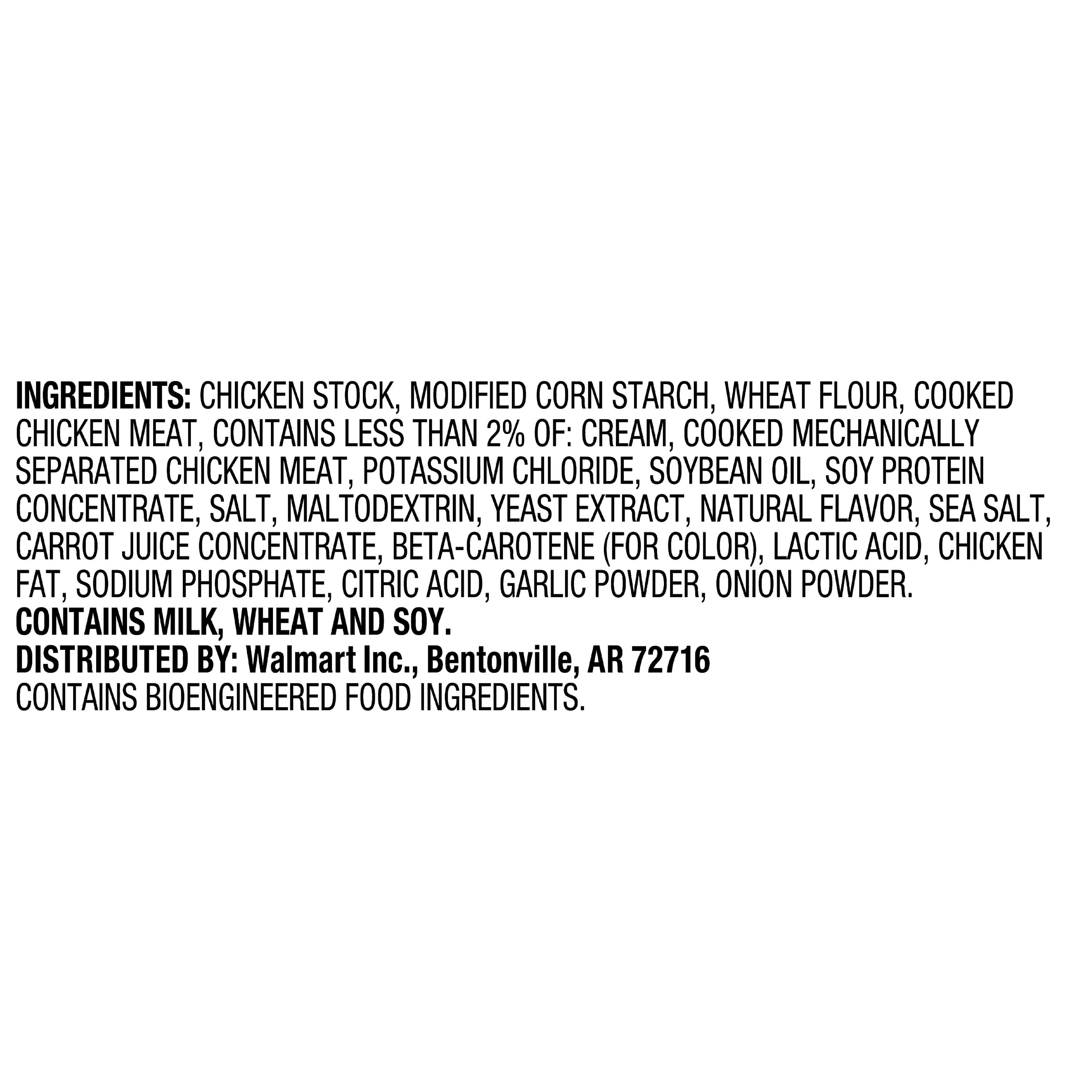 Great Value 98% Fat Free and 50% Less Sodium Cream of Chicken Condensed Soup, 10.5 oz