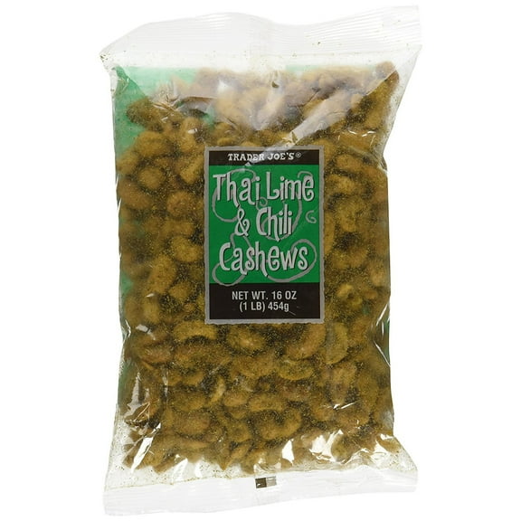Thai Lime and Chili Cashew By Trader Joe's, 16 Oz.